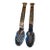 Swid Powell Robert Venturi Monogramed Serving Spoons by Reed and Barton For Sale