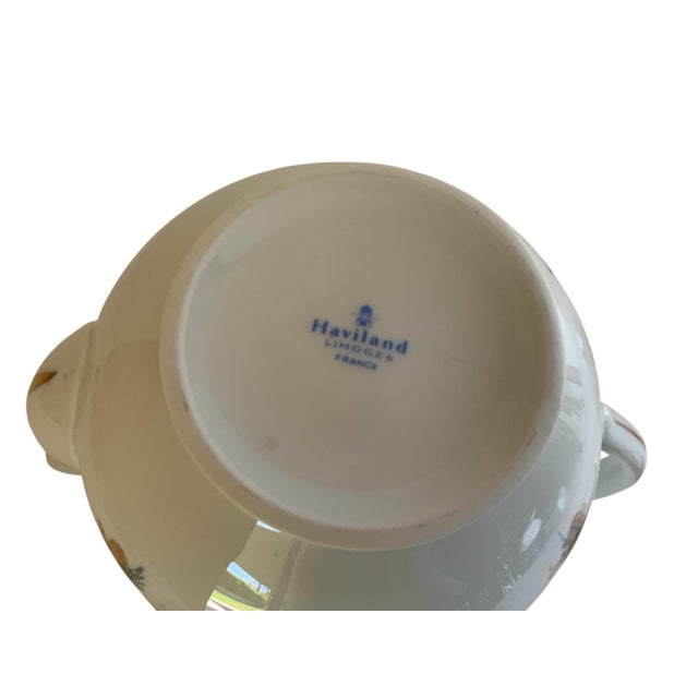 Vintage Haviland Limoges Cathay Coffee Pot Creamer Sugar Set Made in France 1973-1991 For Sale - Image 12 of 12
