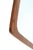 1960s wall mirror from Denmark. Restored frame made of solid teak. High-quality workmanship. Pleasant, smooth, satin-matte...