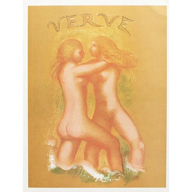 1980s 1987 After Aristride Maillol "Verve No. 5/6" Cover, Second Edition Full-Color Print For Sale - Image 5 of 7