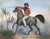 Garibaldi is an original drawing in ink, watercolor and tempera realized by an anonymous Italian artist of the 19th...