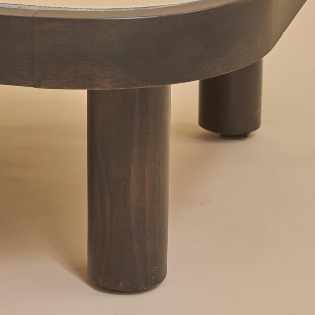 French Ceramic Flower Motif Coffee Table by Roger Capron, 1960s For Sale - Image 9 of 11