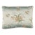 Schumacher Spitalfields Bouquet Lumbar Pillow In Robin's Egg For Sale