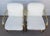 Mid 20th Century Ludwig Mies Van Der Rohe Brno Style Chairs Gold Tone Flat Arm For Sale - Image 4 of 16