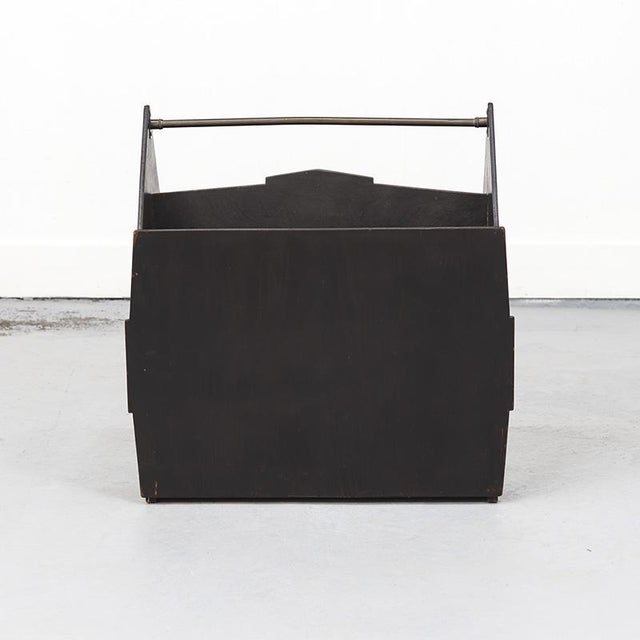 1920s Art Deco Design Magazine Rack For Sale - Image 5 of 10