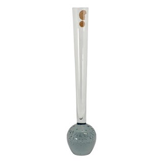 Holmegaard Per Lütken Bubbles Orchid Vase 9.625", Denmark, C. 1952–1965 For Sale
