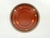 Vintage Round Smoked Brown Acrylic Mirror from Gilac, France, 1970s For Sale - Image 6 of 8