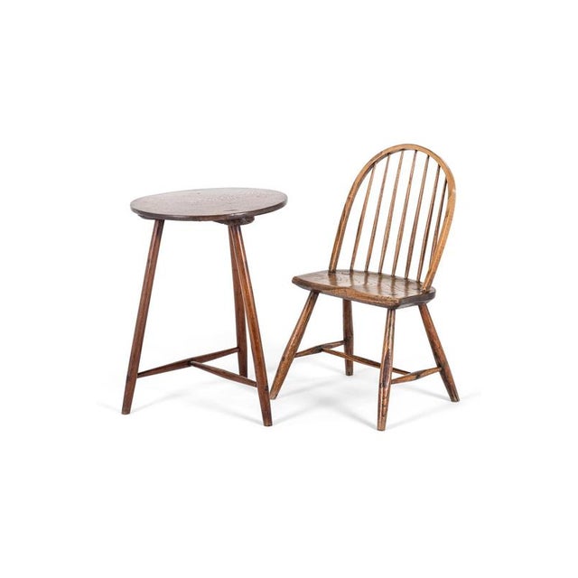 Rustic Chair in Ash For Sale - Image 12 of 13