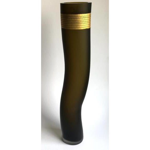 Modern Pizzicati Vase in Murano Glass by N. Moretti for Salviati, Venice, Italy For Sale - Image 13 of 14