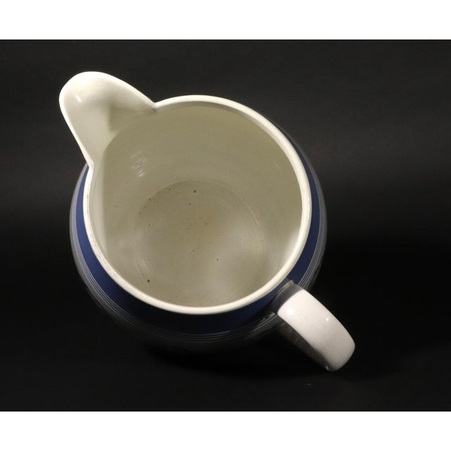 English Pearlware Mocha Earthworm Jug, Staffordshire or Northern England For Sale - Image 9 of 10