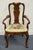 HICKORY CHAIR Solid Mahogany Traditional Style Bentwood Splat Back Dining Arm Chair 39.25" High 25" Wide 22.5" Deep Seat:...