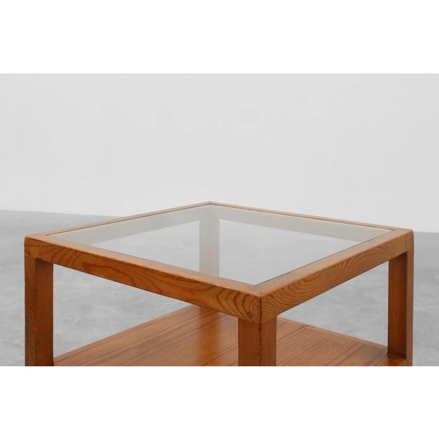 Spain / 1960 / set coffee tables / pine wood, glass / Mid-century / Rustic / Brutalist Set off two rustic coffee tables or...