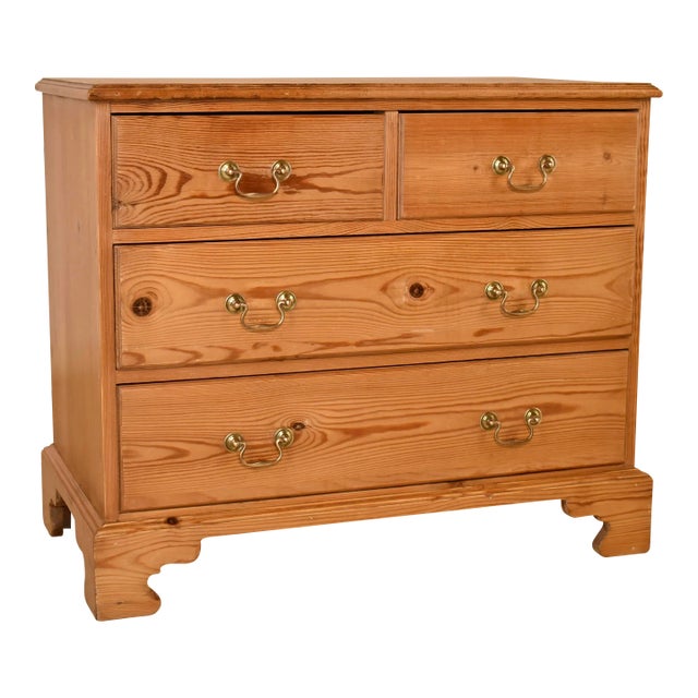 English Pine Chest of Drawers, Circa 1950 For Sale