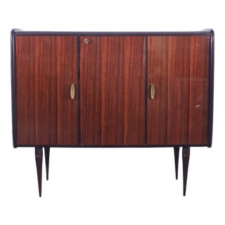 1950s Brass Sideboard Produced by Dassi Italy from Dassi Mobili Moderni For Sale
