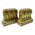 Vintage Corinthian Column Bookends – Classical Roman Style Gilded Pair For Sale