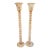 Pair of Murano Opalescent Pink Ball Floor Lamps For Sale