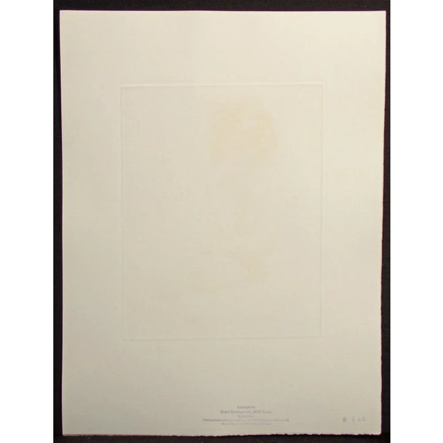 1960s "Nu No. 5" Figurative Nude Etching by Roger Hebbelinck For Sale In Denver - Image 6 of 8