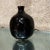 Mid-Century Modern Mid-Century Modern Japanese Bud Vase Dark Brown Glaze Pottery Mingei Tenmoku For Sale - Image 3 of 11