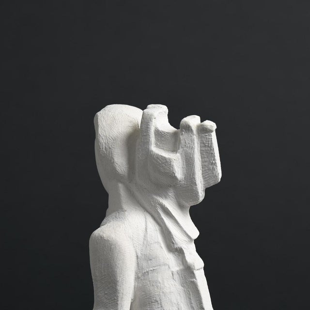 Jan Keustermans, Abstract Sculpture, Plaster For Sale - Image 18 of 18
