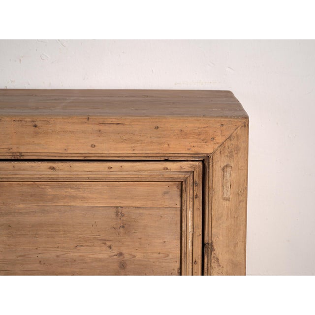 Wood Large Sideboard with Three Doors, 1900s For Sale - Image 7 of 12