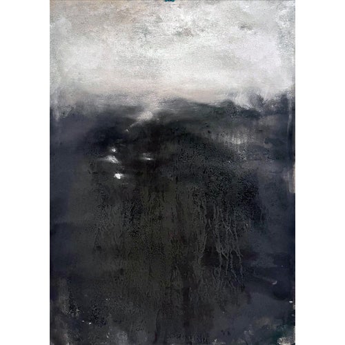 Marilina Marchica, Landscape B/W, Drawing on Paper For Sale