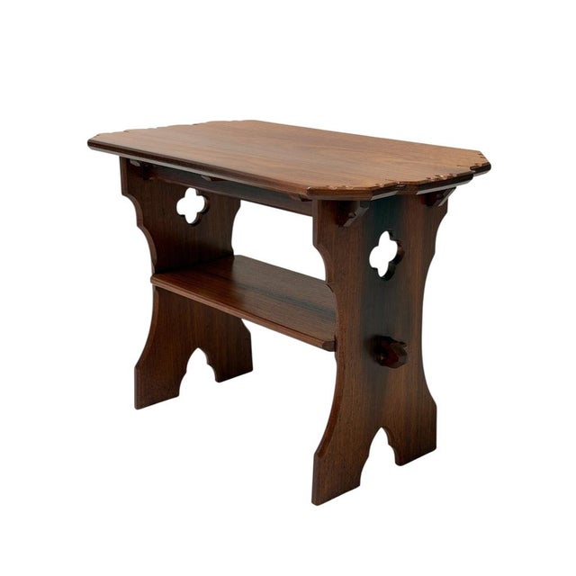 Arts and Crafts Side Table by Alexander J. Kropholler, 1900s For Sale - Image 4 of 13