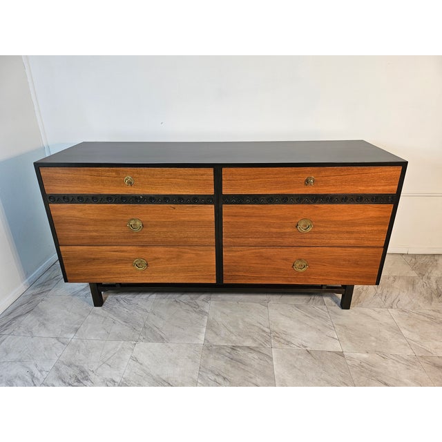 1970s Walnut Dresser For Sale - Image 12 of 12