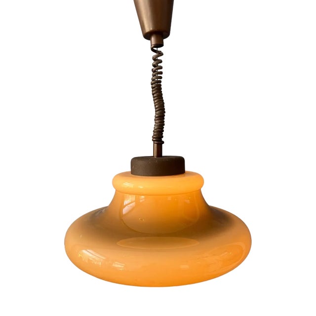 Acrylic Glass Suspension Pendant Lamp from Herda For Sale