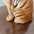 Ceramic 1970s Pottery Tiger Studio Art Sculpture Signed Lk For Sale - Image 7 of 9