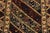 1990s Rustic Ziegler Blue/Ivory Wool Runner Rug- 2'9'' X 9'8'' For Sale - Image 5 of 10