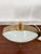 French Glass and Brass Table Lamps, 1950s, Set of 2 For Sale - Image 10 of 13