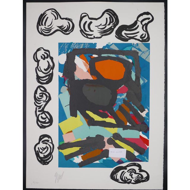Karel Appel, Tantrika, 51/75, 1985, Lithograph For Sale