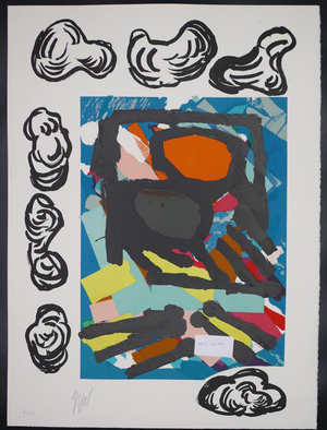 Karel Appel, Tantrika, 51/75, 1985, Lithograph
