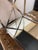 Worlds Away Gerard Bar Cart, Stainless Steel For Sale - Image 11 of 12