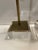1970s Hollywood Regency Silver Leaf Crane Sculptures on Thick Lucite Bases - A Pair For Sale - Image 11 of 12