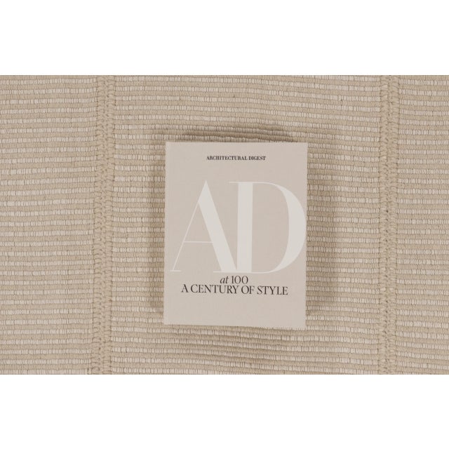 Rug & Kilim's Contemporary Kilim, Beige and Cream Textural Stripes For Sale - Image 10 of 10