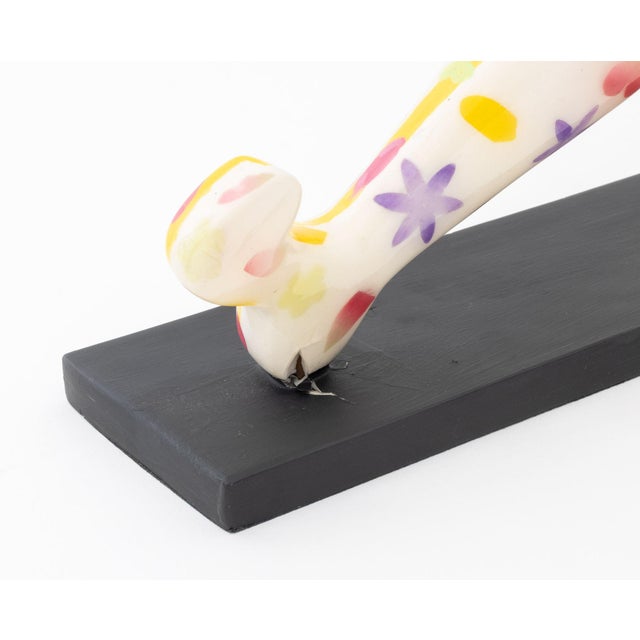 Francoise Abraham Woman Walking Resin Sculpture For Sale - Image 9 of 11