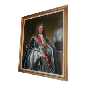 Portrait in Oil of Robert Harley 1st Earl of Oxford by Sir Godfrey Kneller