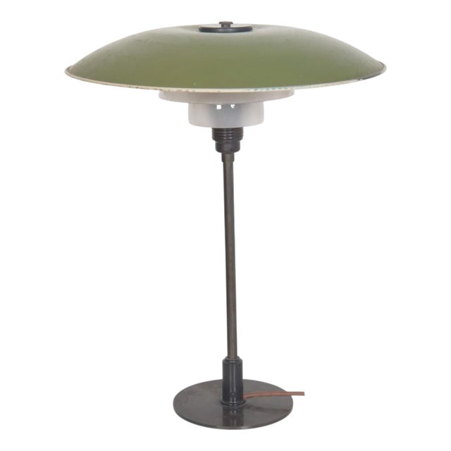 Green PH4½/3 Table Lamp by Poul Henningsen, 1930s For Sale