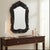Dimensions: 16" W x 2" D x 25" H This mirror adorns hand carved scroll work and acanthus leaves on richly finished wood....