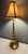 Vintage Mid-Century Modern Ralph Lauren Brushed Gold Stacked Ball Desk Lamp. For Sale - Image 6 of 6
