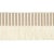 Not Yet Made - Made To Order Sample - Schumacher Graphic Fringe in Ivory For Sale - Image 5 of 5