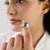 VRJewels Emerald Cut Emerald & Baguette Diamond Halo Ring Size 5.5 in 14k White Gold For Sale In New York - Image 6 of 14