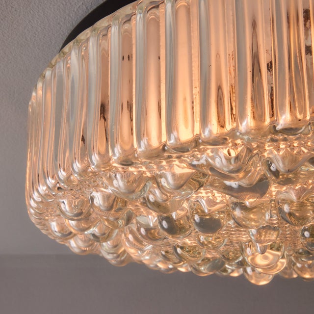 1960s Helena Tynell Bubble Glass Flush Mount for Limburg For Sale - Image 15 of 18