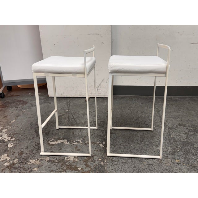 LumiSource Fuji Counter Stools, Pair For Sale - Image 4 of 12