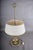 19th Century French Brass Three-Light Bouillotte Lamp with Fabric Shade For Sale - Image 10 of 13