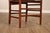 Brown The Keystone Collection Set of Four Solid Cherry Ladder Back Dining Chairs For Sale - Image 8 of 18
