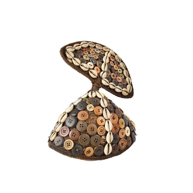 Early 20th Century Lega Bwami Society Hat For Sale In Denver - Image 6 of 9