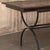 Country French Hand Forged Iron Dining Table With Antique Oak Top For Sale In Dallas - Image 6 of 18