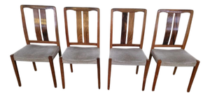 Mid-Century Modern Rosewood Dining Chairs, Set of 4